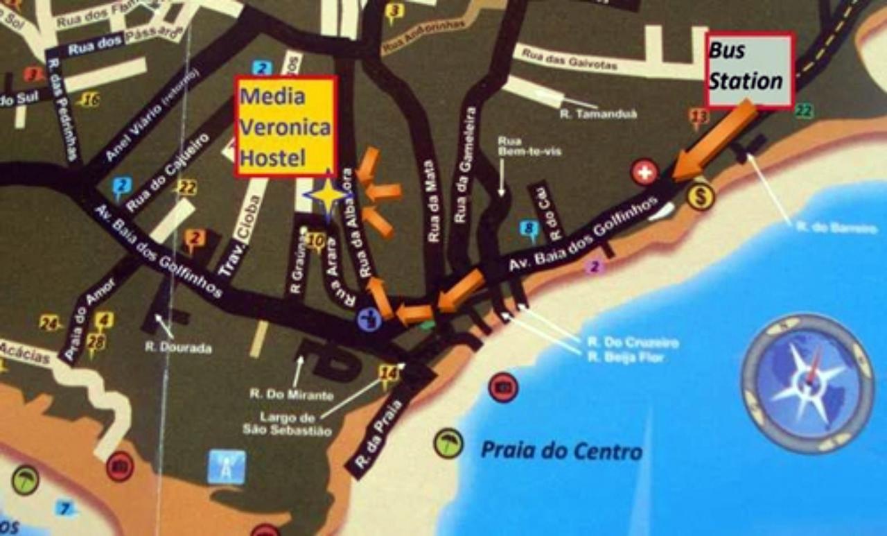 Media Veronica Hostel Suites Pipa Arês Exterior foto
